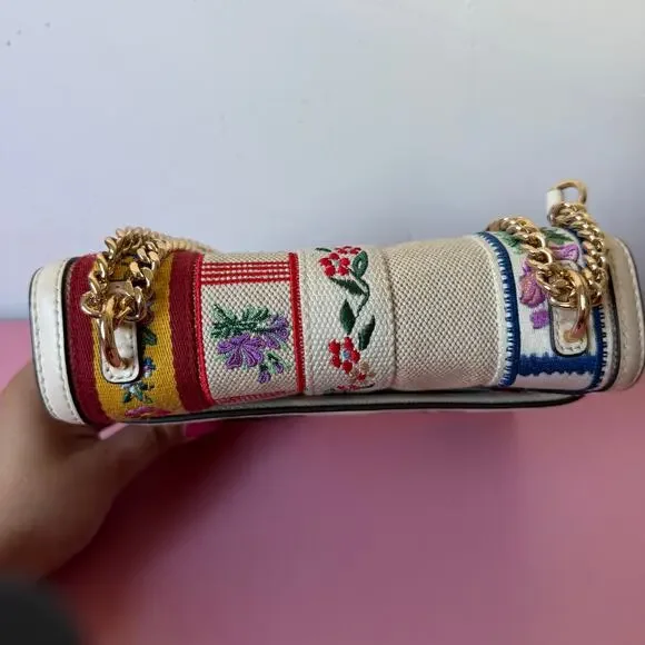 Tory Burch Emerson Patchwork Flap Shoulder Bag - Picture 9 of 15